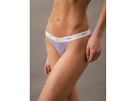 CULOTTE BIKINI EN COTON ÉLASTIQUE RIBBÉE