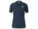 Maillot manches courtes Femme VERTIC ZIP Bleu Foncé