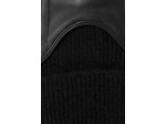 Gants cuir et maille