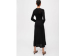 Robe en maille stretch à ouvertures