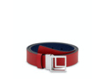 Logo Carré L - Ceinture réversible - Cuir grainé
