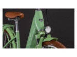 Vélo urbain électrique ARUBA HYBRID 600 Cactus/Marron