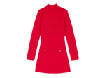Robe courte 2-en-1 en maille