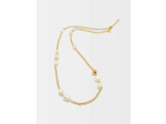 Collier chaine à perles de culture