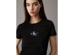 T-SHIRT SLIM MONOLOGO GRADIENT
