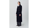 Manteau long croisé