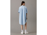 ROBE CHEMISE EN DENIM DÉCONTRACTÉE