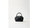 Petit sac à main en cuir effet croco