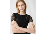 Robe patineuse à œillets et studs
