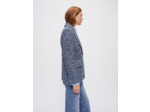 Veste en tweed croisée