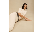 Robe longue en maille