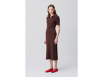Robe mi-longue en maille