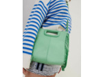 Sac M en cuir à franges