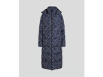 ATHLEISURE AOP LONG DOWN COAT