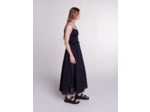 Robe à liens perlés