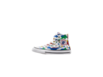 Chuck Taylor All Star 1V Hi White/Totally Blue/Enamel Red