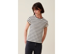 T-shirt manches courtes marinière