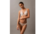 BIKINI EN DENTELLE FLORALE NOIRE
