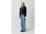 Manteau court laine