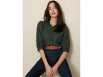 BLOUSE DOBBY CREPON