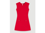 Robe courte 2-en-1 en maille