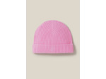 Bonnet côtelé cachemire broderie CP