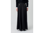 Pantalon large à plis