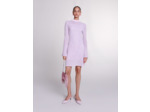 Robe en maille semi-transparente