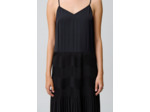 Robe longue bretelles fluide