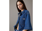 ROBE- chemise en lin BOXY AVEC CEINTURE