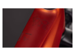 VTC électrique NURIDE HYBRID PRO 600 Rouge Chili/Noir