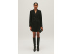 Robe courte tailleur noir