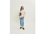 Surchemise oversize en double face