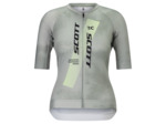Maillot manches courtes Femme RC PRO Gris/Jaune Pastel