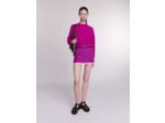 Mini-jupe en tweed