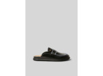 Mules cuir lisse