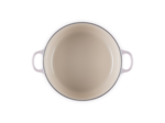 Cocotte ronde 24cm en fonte émaillée shell pink