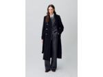 Manteau long croisé