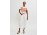Tee-shirt trompe l'œil jersey et tweed