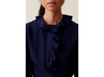 Robe rayures volants marine