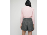 Short à carreaux fluide