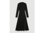 Robe en maille fendue à piercings