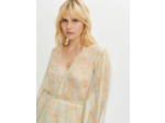 Robe en soie fluide et brillante