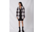 Blouson façon surchemise à carreaux