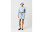 Short jean ceinturé