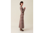 Robe laine rayures