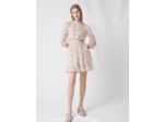 Floral dress with ruffles