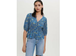 Top en viscose imprimé