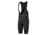 Cuissard à bretelles Homme ENDURANCE ++ Noir/Orange Brillant