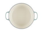 Cocotte ronde 34cm en fonte émaillée Sea Salt
